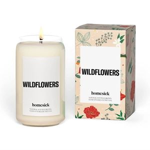 Homesick wildflowers candle